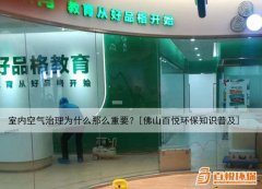 室內空氣治理為什么那么重要？[佛山百悅環保知識普及]